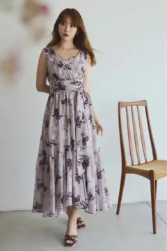 Herlipto anemone cache coeur long dress - メルカリ