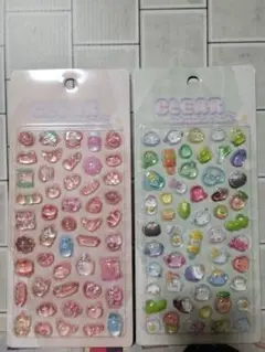 クリアぷくぷくキャンディシール