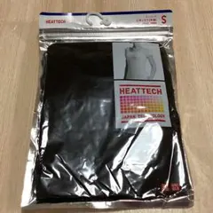 UNIQLO HEATTECH UネックT 半袖 ブラック S ヒートテック