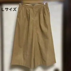 NATURAL BEAUTY BASIC ガウチョパンツ L