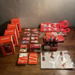 コカコーラグッズまとめ売り 39点 インテリア コレクション 缶バッジ