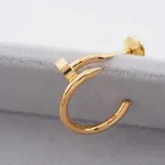 カルティエ Cartier ピアス ジュスト アンクル ミニ YG 片耳用 - メルカリ