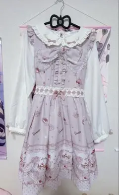 リトルツインスターズ アンジェリックプリティ スカート＆ヘアクリップ