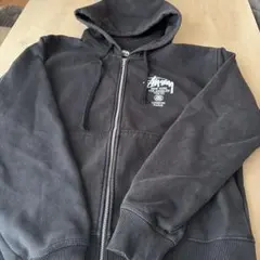 STUSSY 스테이시 지퍼 파커 블랙 M 사이즈