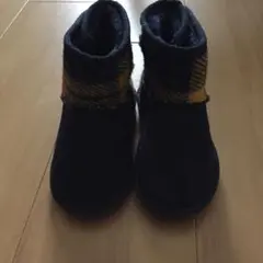 ハリスツイード ムートンブーツ