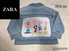 ZARA Disneyデニムジャケット 80cm