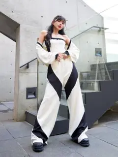 ダーリッチ　ジャージーパーカー3ピース