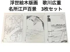 歌川広重 名所江戸百景 浮世絵 復刻版 10枚セット ネコポス発送 - メルカリ
