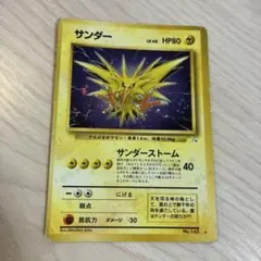サンダー ★ 第3弾拡張パック 化石の秘密