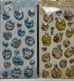 ちいかわ　ハチワレ　うさぎ　プルャ　ウォーターインシール