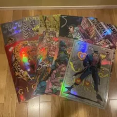 ジョジョの奇妙な冒険 B3オーロラポスター 全9種コンプセット ジョジョ