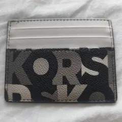 Michael Kors カードケース ブラック/グレー