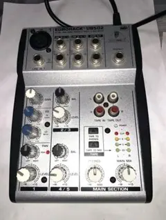 完動良品 ベリンガー MX602A 6CH アナログミキサー アダプター有