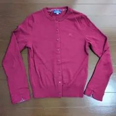 BURBERRY ワインレッド カーディガン 38