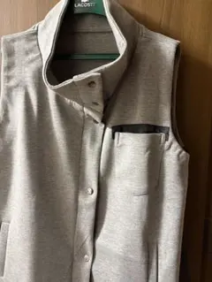 【新品】 グレー ロング　ベスト