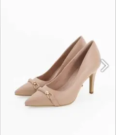 【新品】ランダ　走れる美脚パンプスビットパーツヒールパンプス　SサイズRANDA