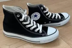 コンバース　キャンバス オールスター　ハイカット　ブラック　24.5cm
