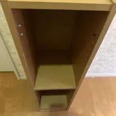 木製オープンシェルフ 可動棚付き