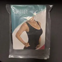 Quliet BraTop ブラック ボディスーツ