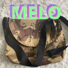 MELO迷彩柄 ショルダーバッグ USA製90s最終セール！
