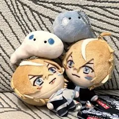 タイクレ限定 そらびびペアぬいぐるみマスコット そらびび（ポンチョ