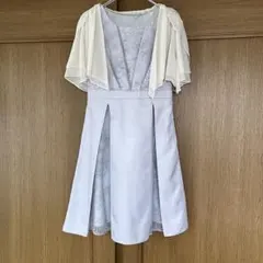 定価1.5万 未使用 DorryDoll パープル ライトグレー 結婚式 ドレス