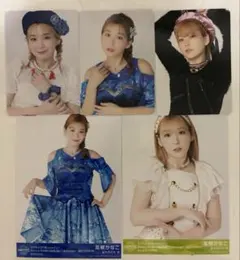 高槻かなこ　ブロマイド２枚、フォトカード３枚セット