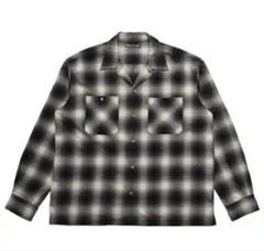 MINEDENIM C.Flannel Ombre Open Collar SH