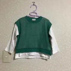 branshes メッシュベストレイヤード長袖Tシャツのサムネイル