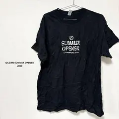 GILDAN SUMMER OPENER Tシャツ 黒 バレーボール 応援グッズ