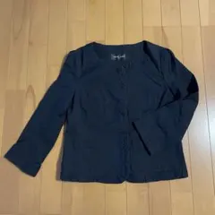 ミッシェルクラン ノーカラージャケット