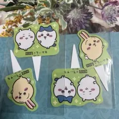 ココス ちいかわ ピック ハチワレ うさぎ　合計四つ