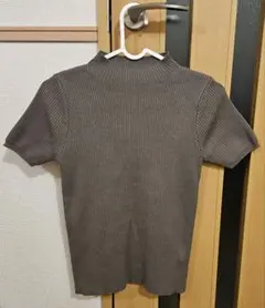 Girly Doll　 プチハイネック 半袖 リブニットのサムネイル