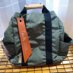 購入OK⭐︎  3レイヤーデイパック テイクミー 多機能リュック ママバッグ