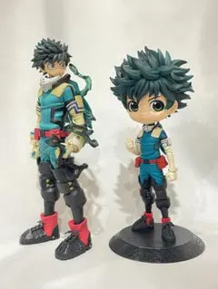 僕のヒーローアカデミア　緑谷出久　２体セット　一番くじ & Q posket