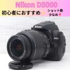美品】Nikon D5000 手ぶれ補正レンズ付き 撮影枚数約4800枚！ - メルカリ