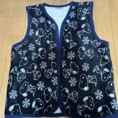 スヌーピー柄 フリーススリーパー