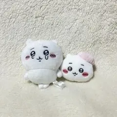 ちいかわ 東京みやげおかおぬいぐるみバッジ、色んな泣き顔マスコット 2個セット