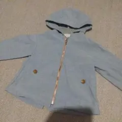 Zara Baby 水色フード付きアウター 92cm