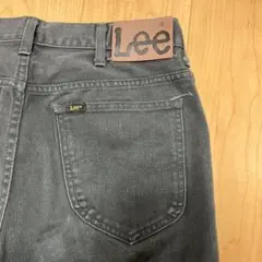 Lee ブーツカットブラックデニム