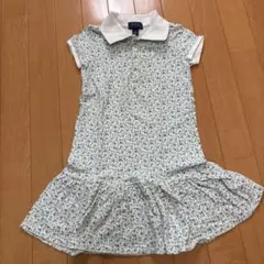 ポロラルフローレン　花柄ポロシャツワンピース　6歳　120
