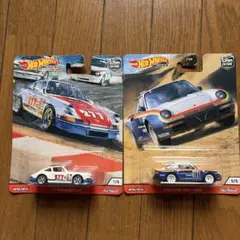 Hot Wheels 2台セット '71 Porsche 911 & 959