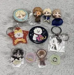 BTS BT21 RJ TinyTan ガチャガチャ キーホルダー Jin