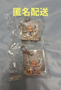 ワンピース フィギュアキーホルダー ルフィ ギア5 ニカ 2点セット①