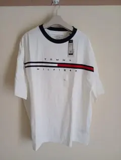 TOMMY HILFIGER オーバーサイズシャツ XL ホワイト