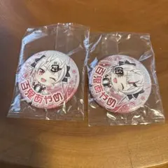 百鬼あやめの缶バッジ2個セット