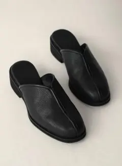 shiun LEATHER SQUARE MULE 39 - メルカリ