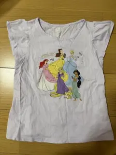 ディズニープリンセス 半袖Tシャツ　120センチ　女の子