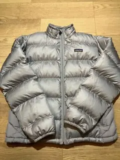 専用Patagonia サイズM シルバーグレー インサレーショングースダウン