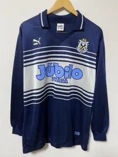 90s ジュビロ磐田 Puma シャツ 2XO ネイビー